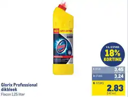 Makro Glorix Professional dikbleek aanbieding