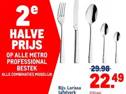 Makro OP ALLE METRO PROFESSIONAL BESTEK aanbieding
