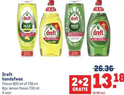 Makro Dreft handafwas aanbieding