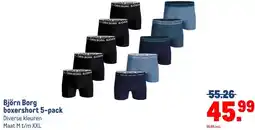Makro Björn Borg boxershort 5-pack aanbieding