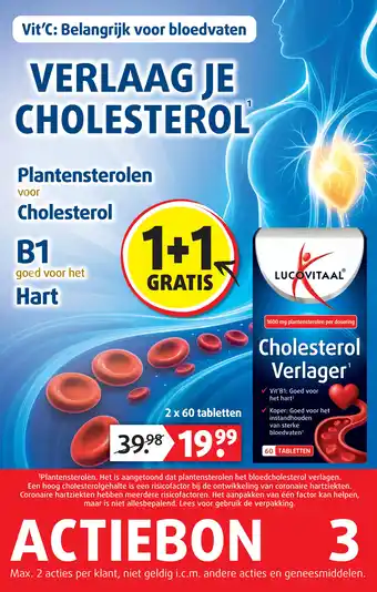 Lucovitaal Cholesterol Verlager aanbieding