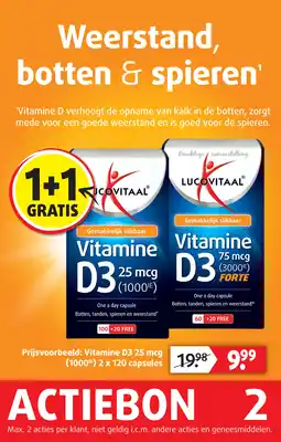 Lucovitaal Vitamine D3 aanbieding