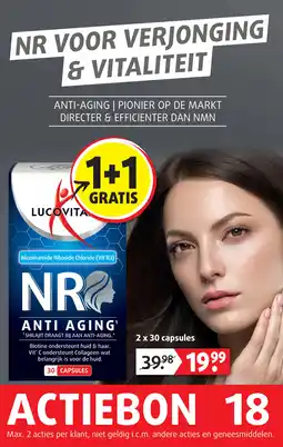 Lucovitaal NR Anti Aging aanbieding