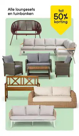 Leen Bakker Bekijk alle loungesets en tuinbanken aanbieding
