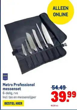Makro Metro Professional messenset aanbieding