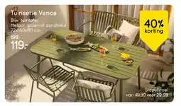 Leen Bakker Bekijk Tuinserie Vence aanbieding