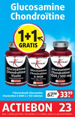 Lucovitaal Glucosamine Chondroiïtine aanbieding