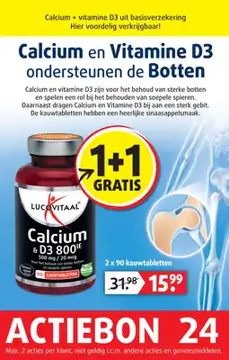 Lucovitaal Calcium & Vitamine D3 aanbieding