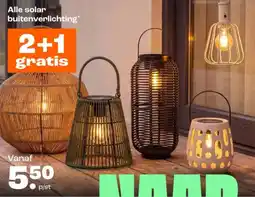 Kwantum Alle solar buitenverlichting aanbieding