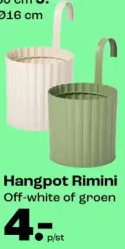 Kwantum Hangpot Rimini aanbieding
