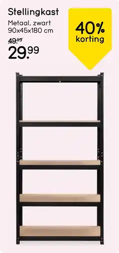 Leen Bakker Stellingkast aanbieding