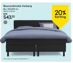 Leen Bakker Bekijk Boxcombinatie Varberg aanbieding