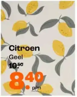 Kwantum Tafelzeil Citroen aanbieding