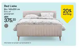 Leen Bakker Bekijk Bed Lieke aanbieding