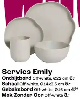 Kwantum Servies Emily Mok Zonder Oor aanbieding