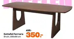 Kwantum Eettafel Ferrara aanbieding