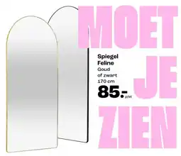 Kwantum Spiegel Feline aanbieding