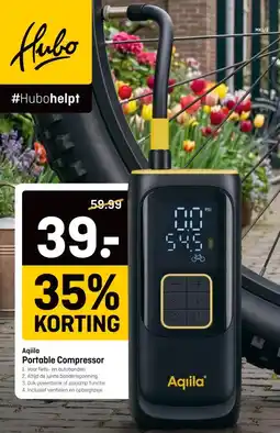 Hubo Aqiila Portable Compressor aanbieding