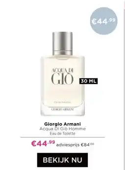 ICI Paris XL Giorgio Armani aanbieding