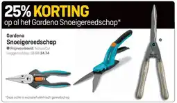 Hubo Gardena Snoeigereedschap aanbieding