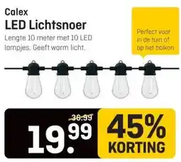 Hubo Calex LED Lichtsnoer aanbieding