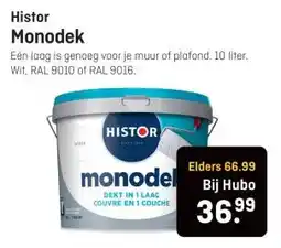 Hubo Histor Monodek aanbieding
