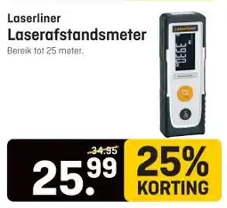 Hubo Laserliner Laserafstandsmeter aanbieding
