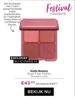 ICI Paris XL Huda Beauty aanbieding