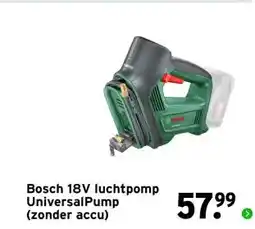 GAMMA Bosch 18V luchtpomp UniversalPump (zonder accu) aanbieding