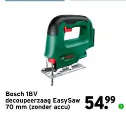 GAMMA Bosch 18V decoupeerzaag EasySaw aanbieding