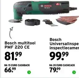 GAMMA Bosch multitool PMF 220 CE aanbieding