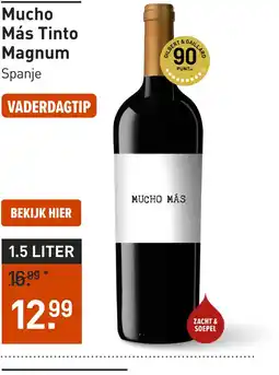 Gall & Gall Mucho Más Tinto Magnum 150CL aanbieding