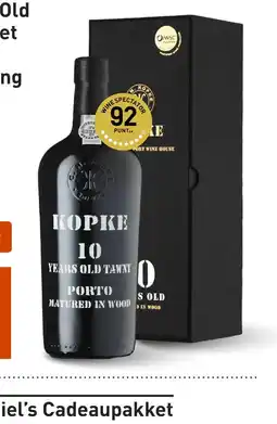 Gall & Gall Kopke 10 Years Old Tawny Cadeauverpakking 75CL aanbieding