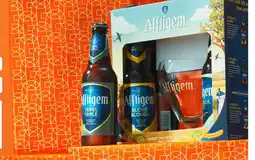Gall & Gall Affligem Cadeauverpakking 4X30CL aanbieding
