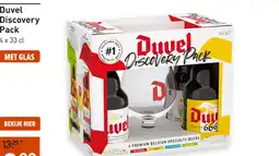 Gall & Gall Duvel Discovery Cadeauverpakking 4X33CL aanbieding