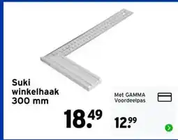 GAMMA Suki winkelhaak 300 mm aanbieding