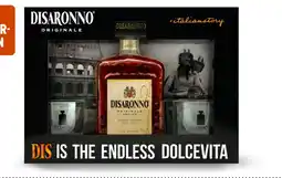 Gall & Gall Disaronno Cadeaupakket met 2 Tumblers glazen 70CL aanbieding