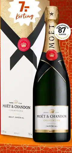 Gall & Gall Moët & Chandon Impérial Brut Cadeauverpakking 75CL aanbieding