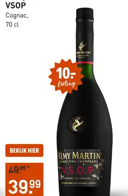 Gall & Gall Remy Martin VSOP 70CL aanbieding