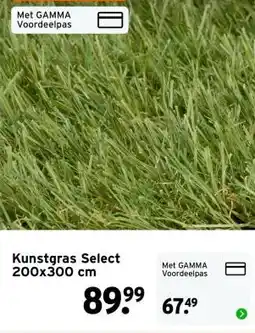 GAMMA Kunstgras Select aanbieding