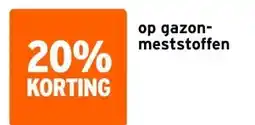 GAMMA op gazon- meststoffen aanbieding