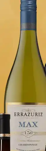 Gall & Gall Errazuriz Max Chardonnay 75CL aanbieding