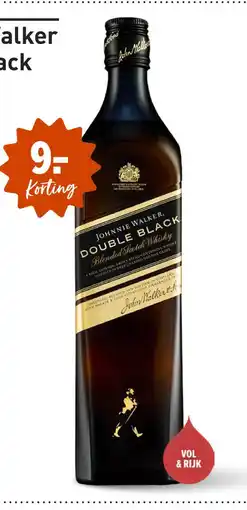 Gall & Gall Johnnie Walker Double Black 70CL aanbieding