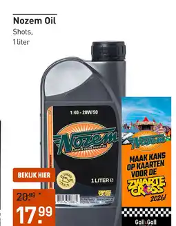 Gall & Gall Nozem Oil 100CL aanbieding