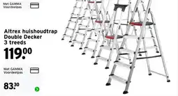 GAMMA Altrex huishoudtrap Double Decker aanbieding