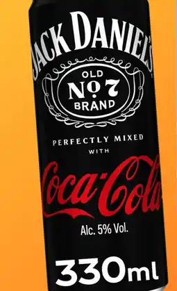 Gall & Gall Jack Daniels & Coca Cola mixcan 33CL aanbieding
