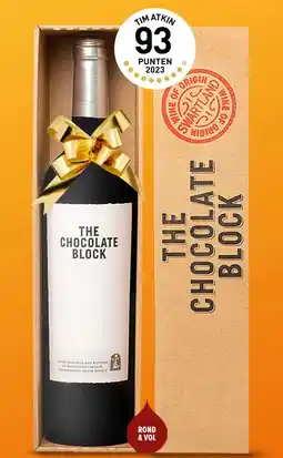 Gall & Gall The Chocolate Block Cadeauverpakking 75CL aanbieding