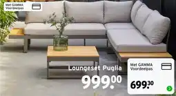 GAMMA Loungeset Puglia aanbieding
