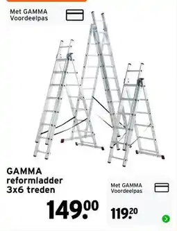 GAMMA GAMMA reformladder aanbieding