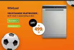 Expert Whirlpool W7F HS41 X MaxiSpace Rvs aanbieding